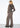 PANTALONE LUNGO IN FELPA CON BORCHIE ARMY GREY