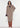 CAPPOTTO LUNGO CON RICAMO TAUPE
