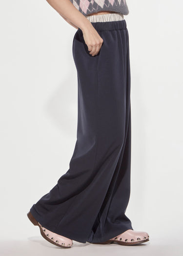 PANTALONE WIDE LUNGO "ACADEMY" DARK SAPPHIRE
