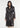 LONG COCO TEXTURE TRENCH COAT WITH BELT BLACK