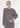 OVERSIZE JUMPER WITH JACQUARD LOGO GREY-BEIGE