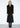CAPPOTTO LUNGO HOURGLASS IN MISTO LANA BLACK