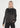 CAMICIA IN RASO CON DETTAGLI IN PIZZO BLACK
