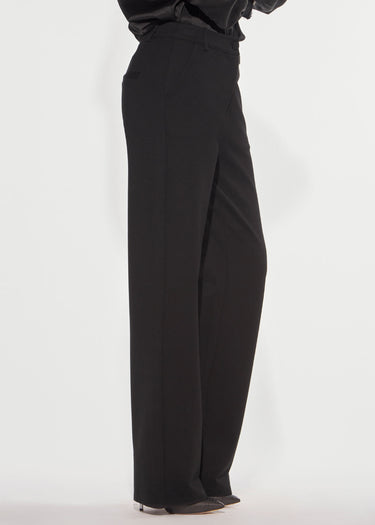 PANTALONE LUNGO IN PUNTO MILANO BLACK