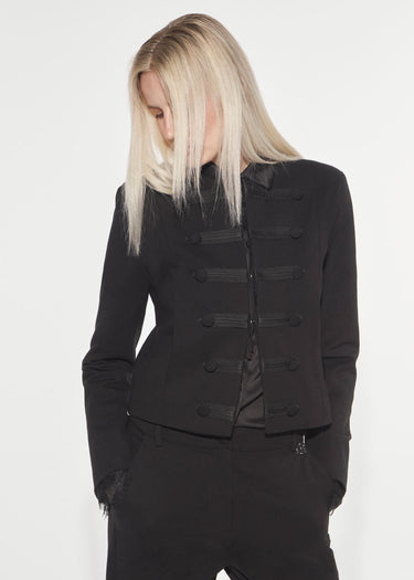 NAPOLEON JACKET MILANO STITCH BLACK