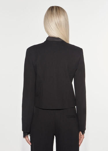 NAPOLEON JACKET MILANO STITCH BLACK