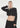 CROPPED BOUCLÉ JACKET BLACK