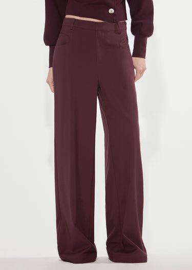 PANTALONE LUNGO OVER RED WINE