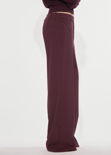 PANTALONE LUNGO OVER RED WINE