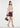 PEACH TASSELLED SCHIFFER NECK JUMPER