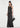 TOP IN RASO CON PIZZO BLACK