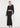 GONNA LUNGA IN MAGLIA PUNTO PIZZO BLACK