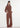 FELPA ECLECTIC IN COTONE CON BORCHIE E ZIP DOWNTOWN BROWN