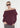 CHERRY WINE FRINGED SHIFFER COLLAR SWEATER