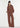 FELPA ECLECTIC IN COTONE CON BORCHIE DOWNTOWN BROWN