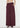 "ACADEMY" WIDE LONG TROUSERS RED WINE