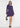 ABITO CORTO IN MAGLIA PUNTO PIZZO PURPLE
