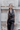 BLUSA IN RASO CON PIZZO BLACK