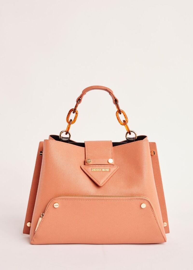 Faux leather bag