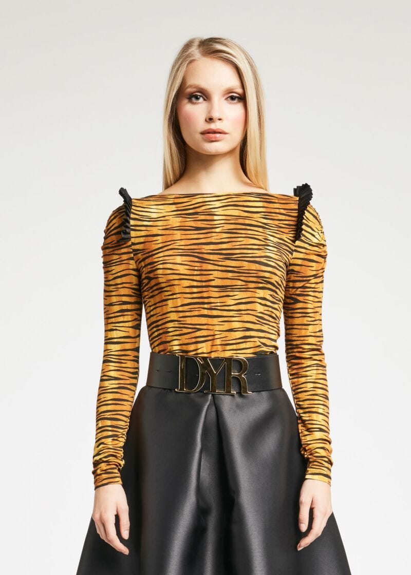 T-shirt animalier