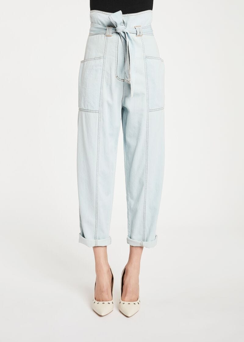 High-rise jeans