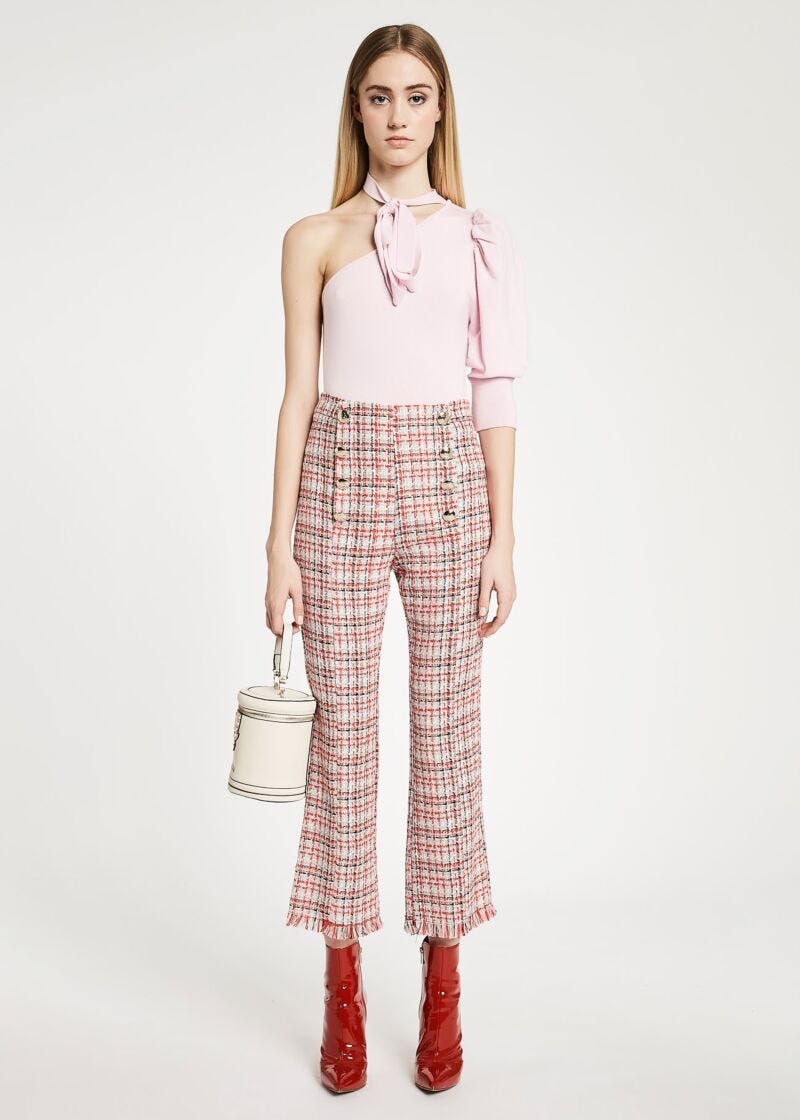 Bouclé trousers