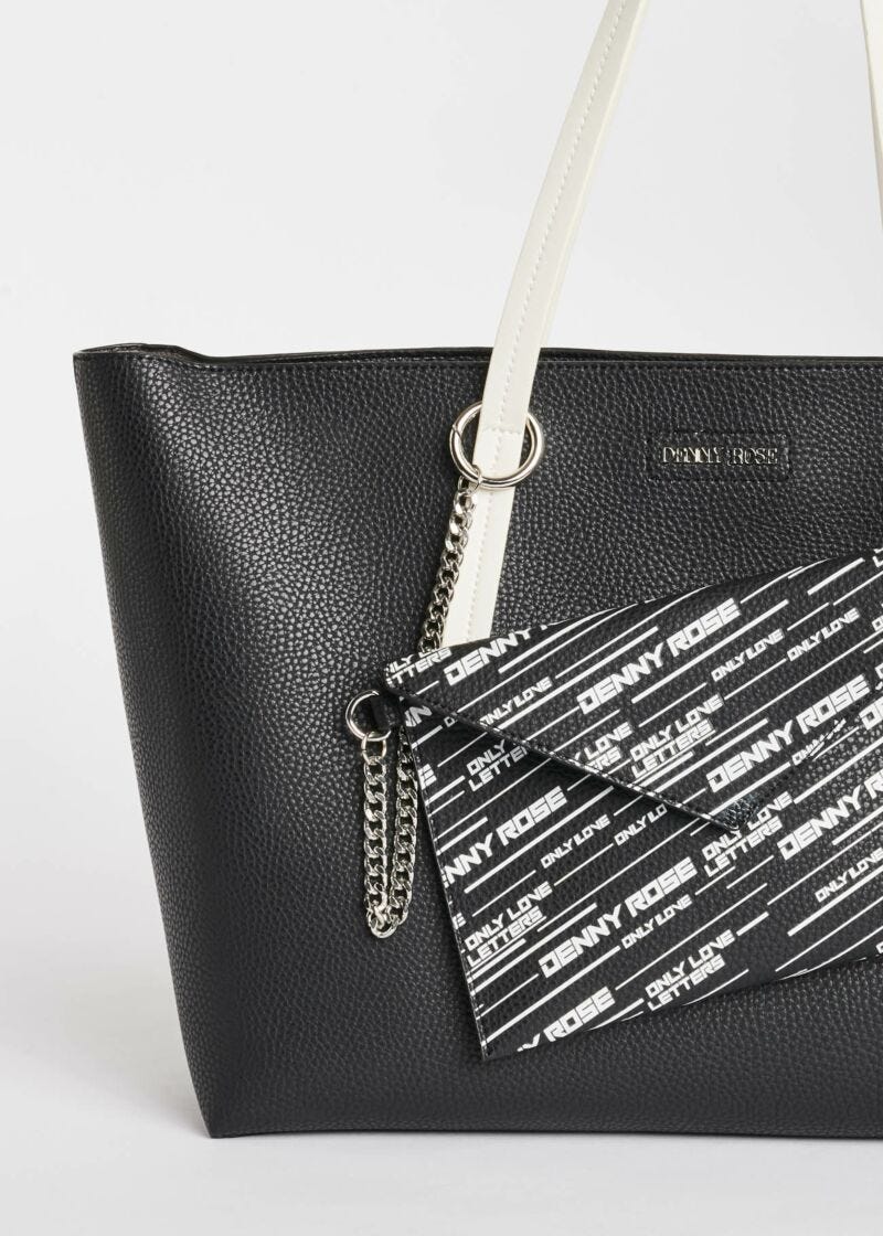 Shopping bag con pochette