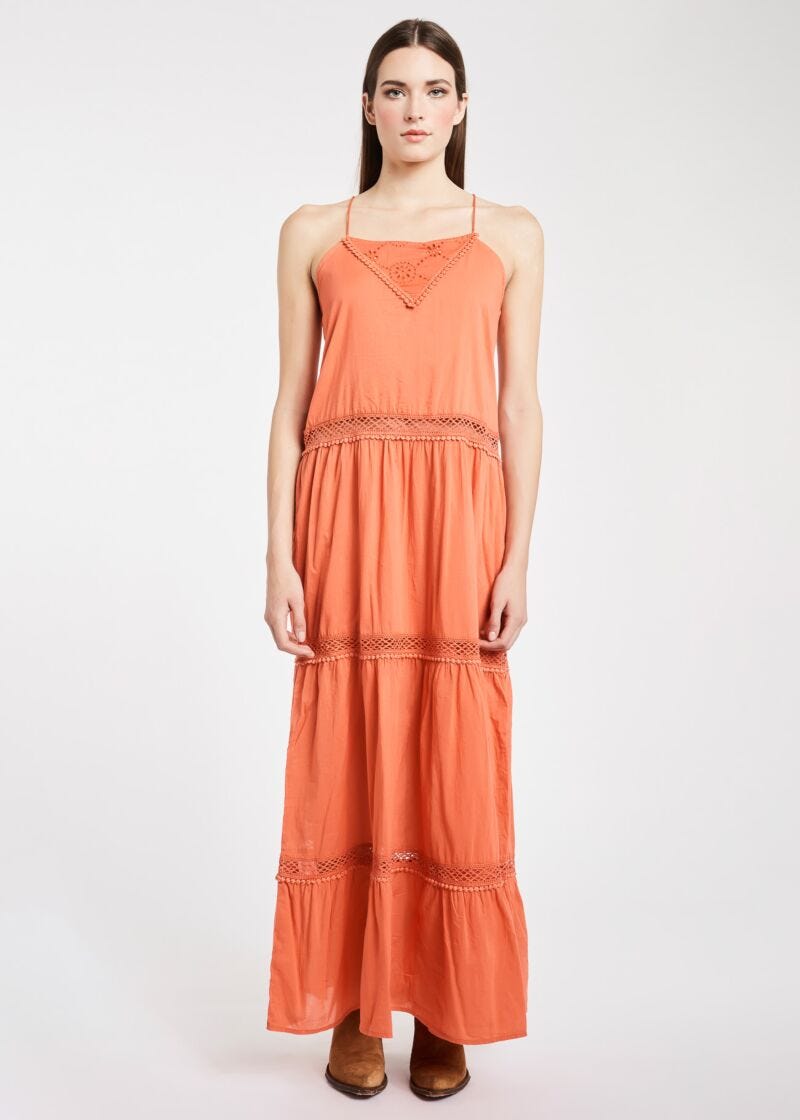 Maxi dress in cotton