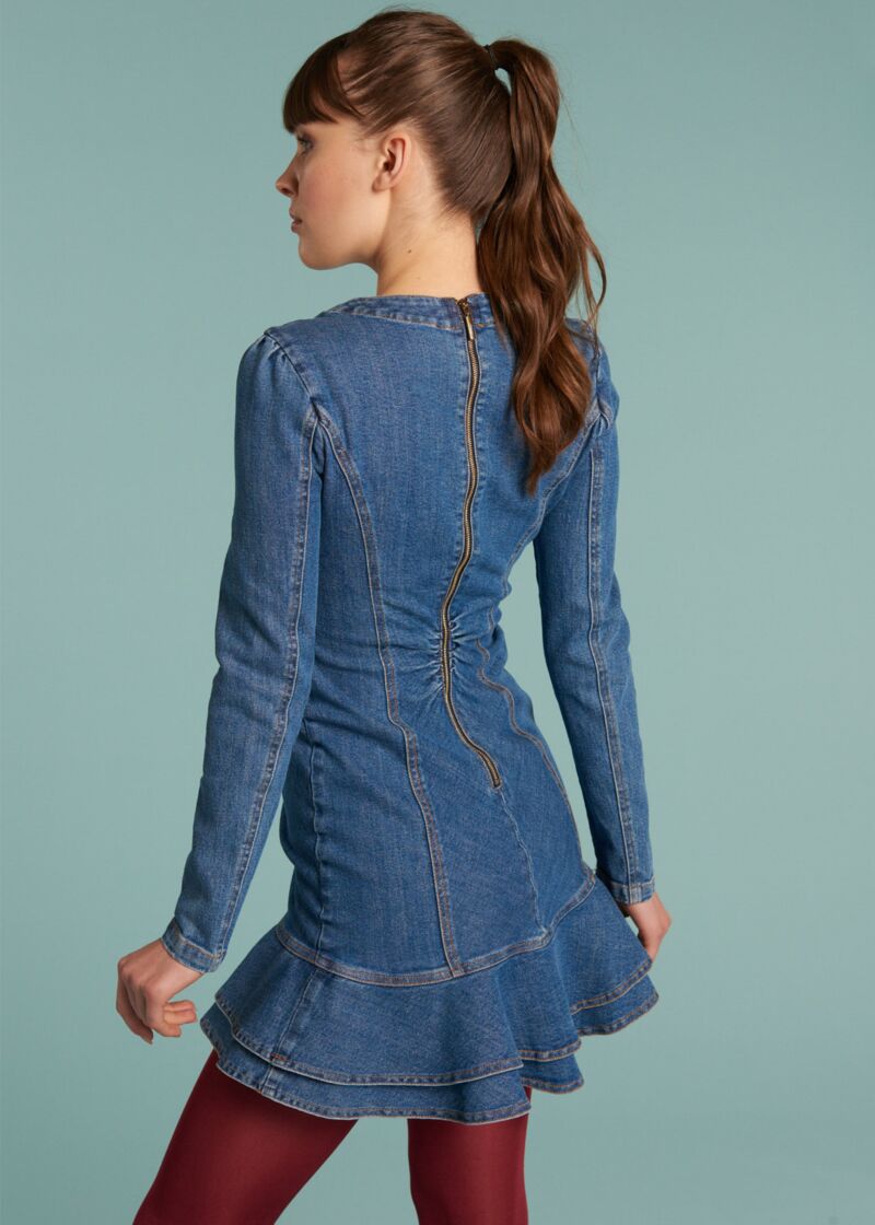 Denim Dress Multicolor