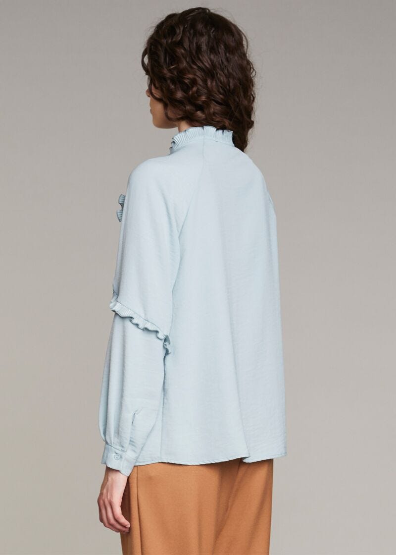 Long Sleeve Shirt Blue