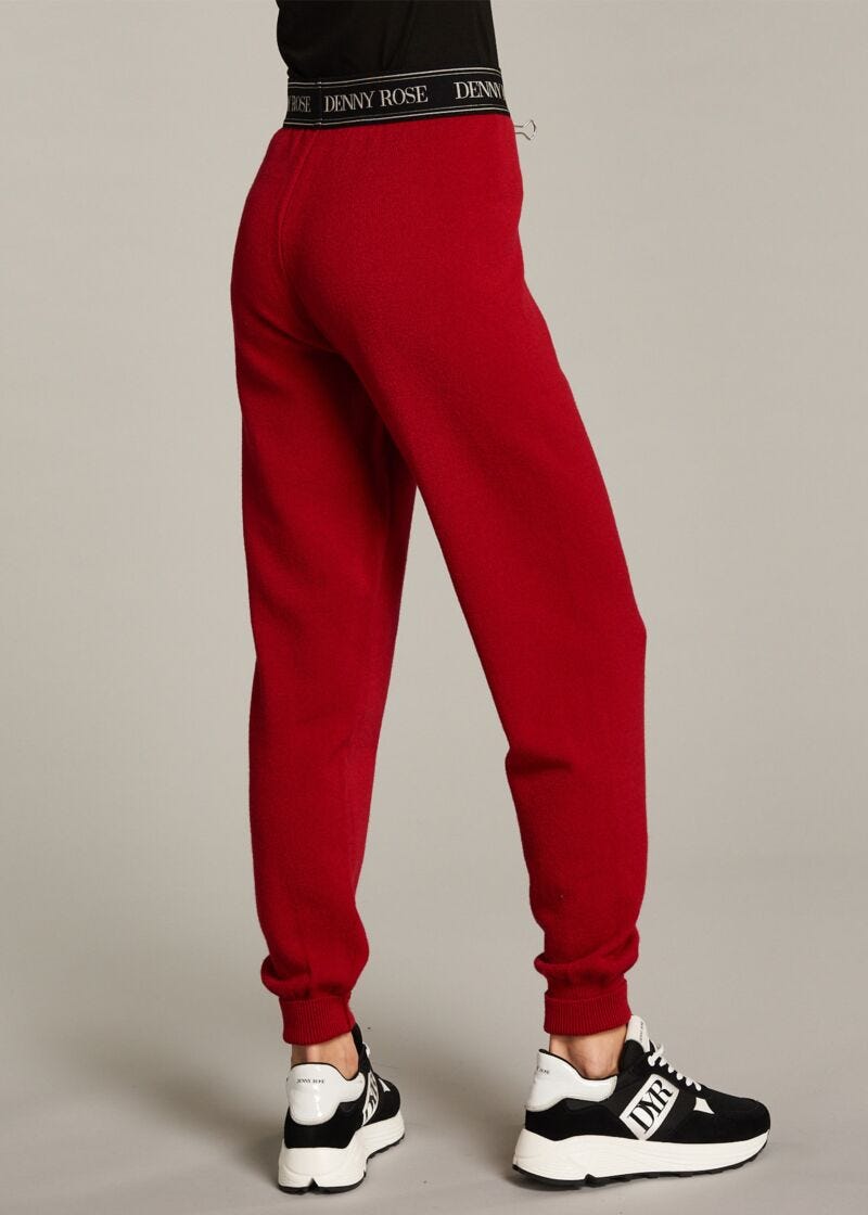 Fleece Pants Red