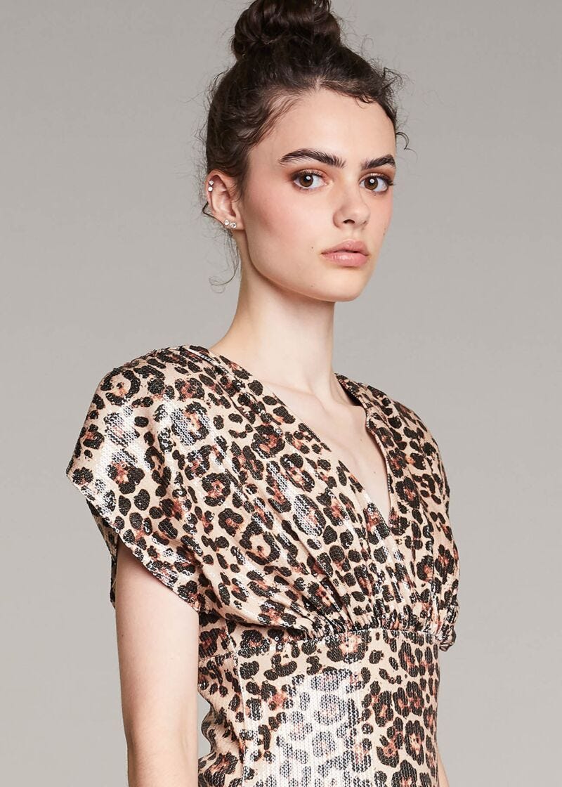 Animal print T shirt 