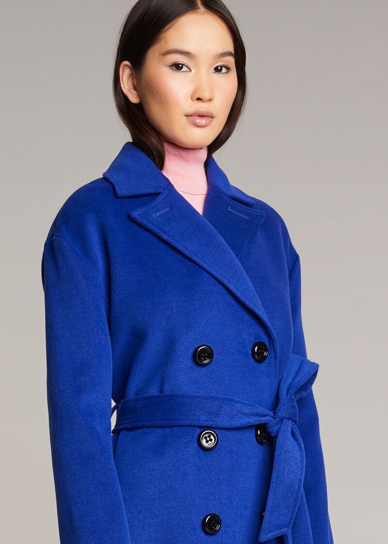 Coat Blue