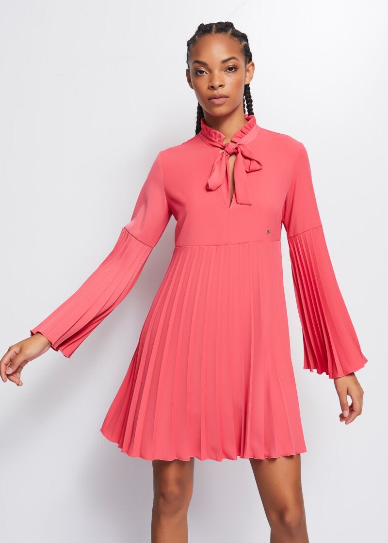 Pleated dress