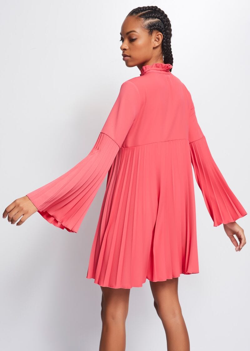 Pleated dress