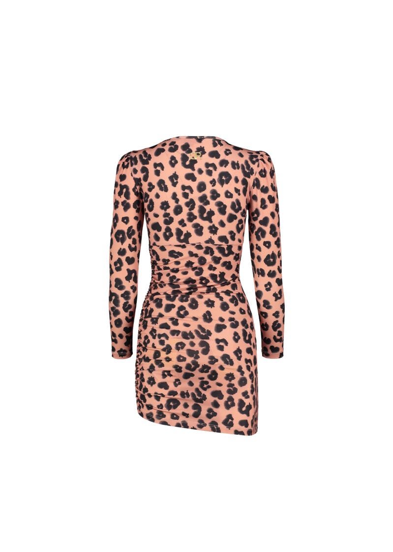 Animal-print dress