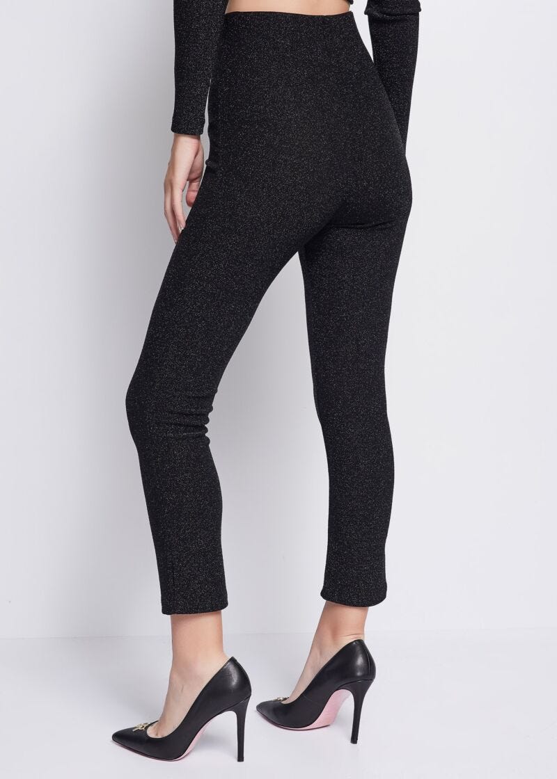 Stretch jersey trousers