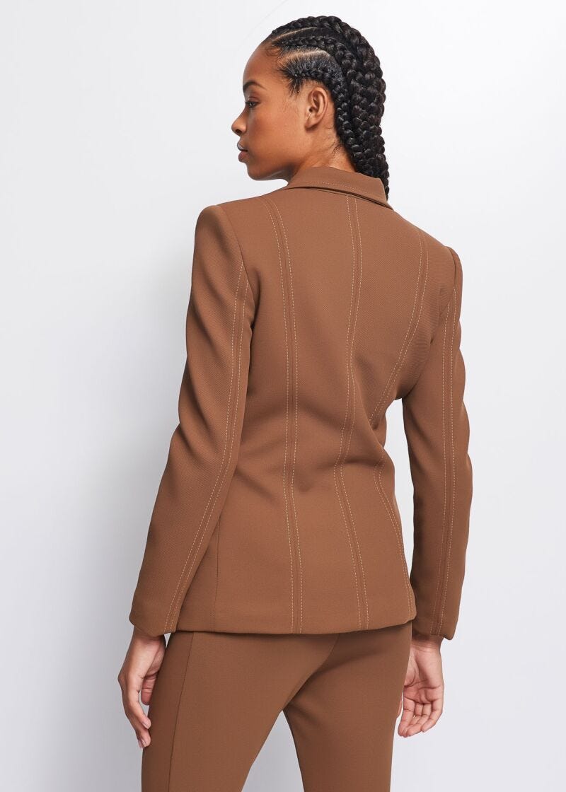 Jacket in stretch fabric