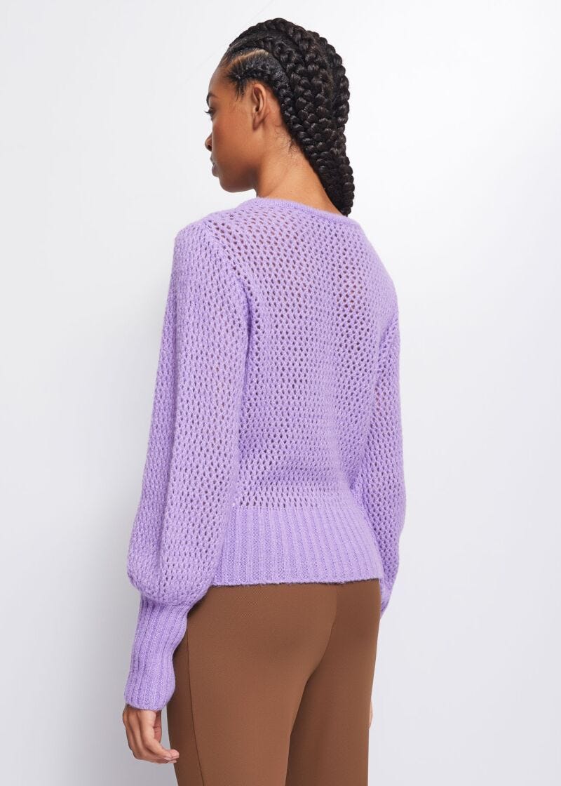 Wool-blend jumper