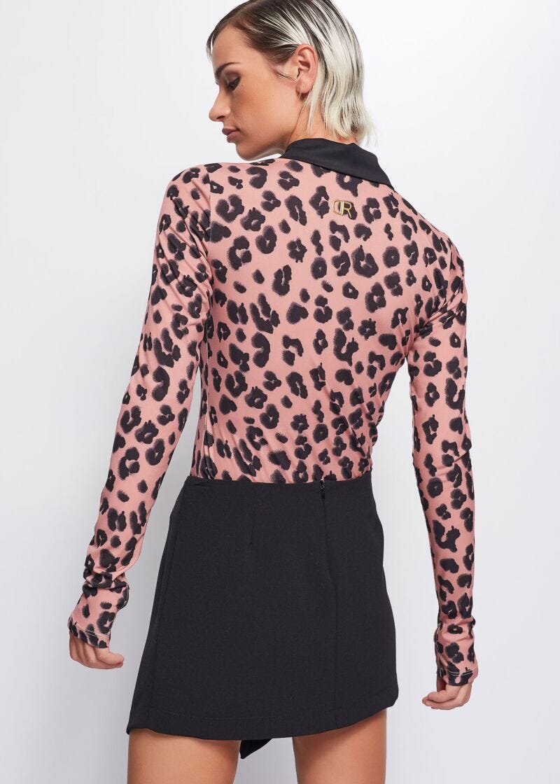 Animal print T-shirt