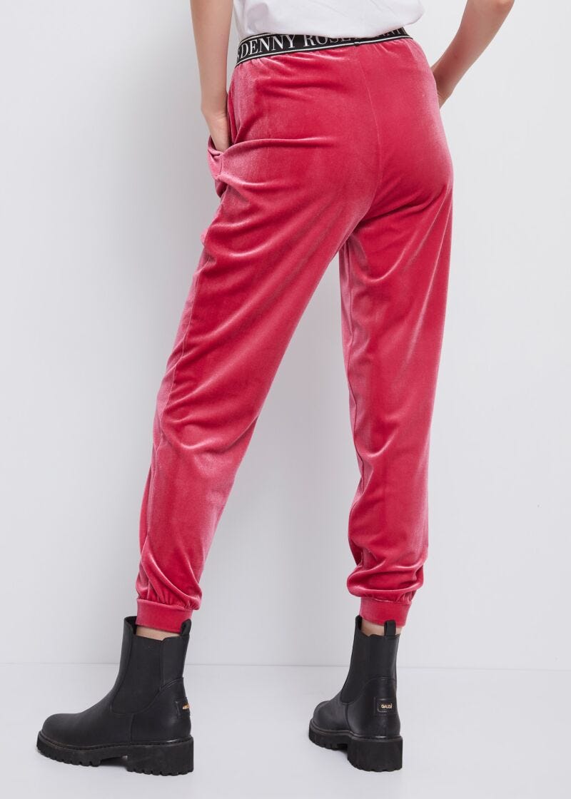 Chenille trousers