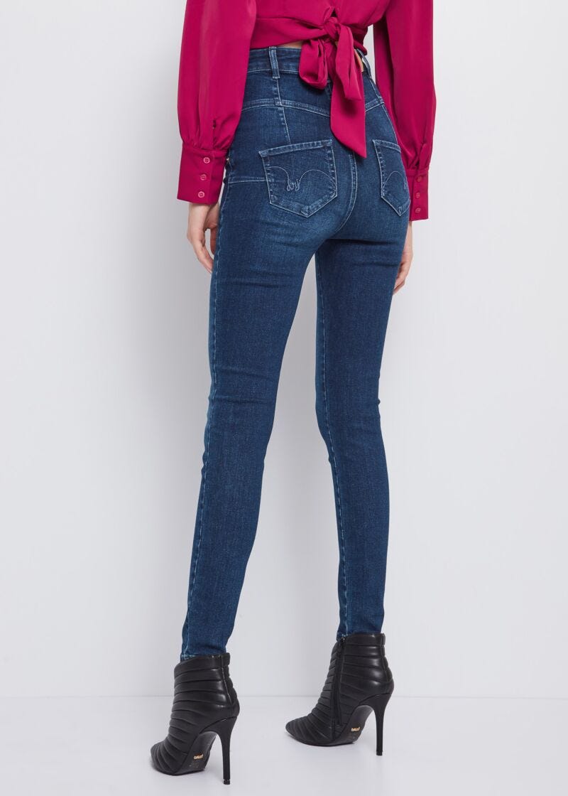 Push up jeggings with high waist Denny Rose Official