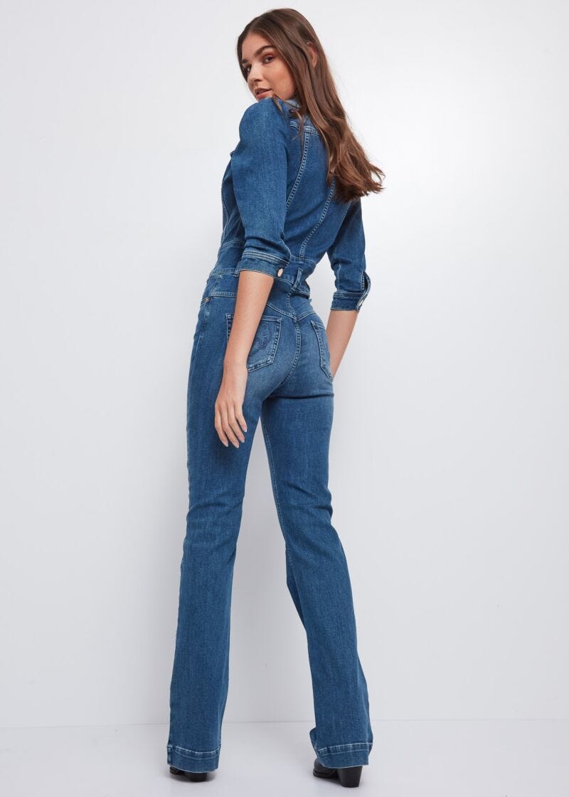 Denim jumpsuit