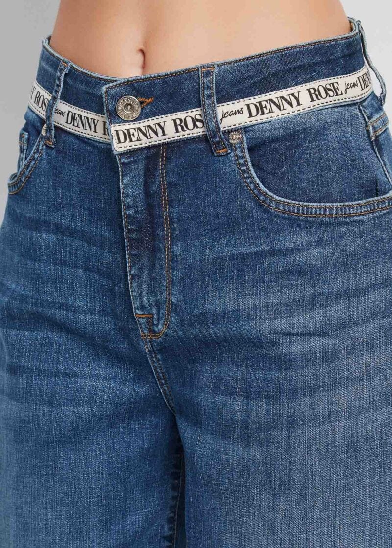 Cropped wide leg jeans Denny Rose Official