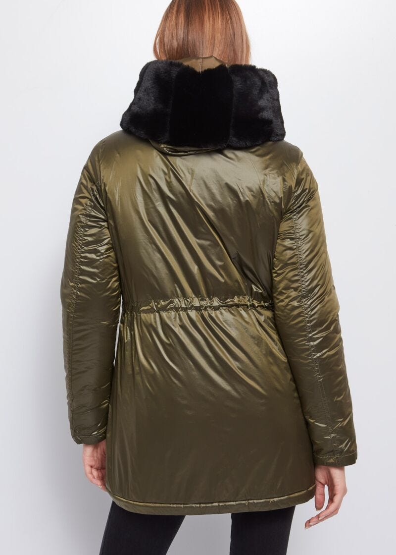 Nylon parka