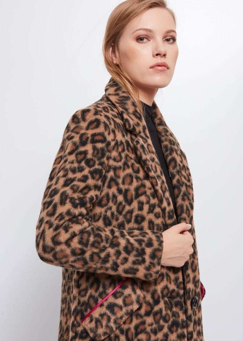 Cappotto animalier