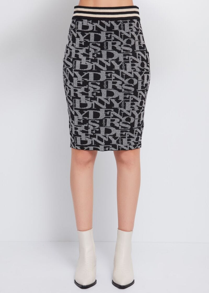 Jacquard skirt