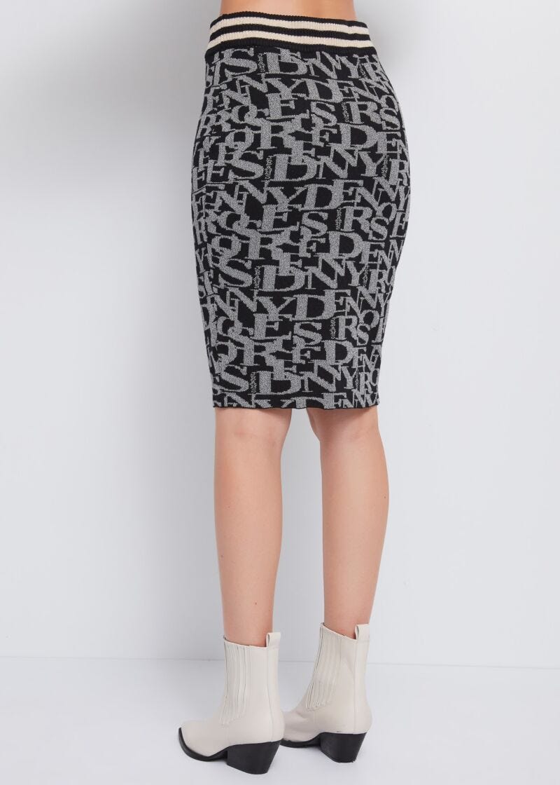 Jacquard skirt