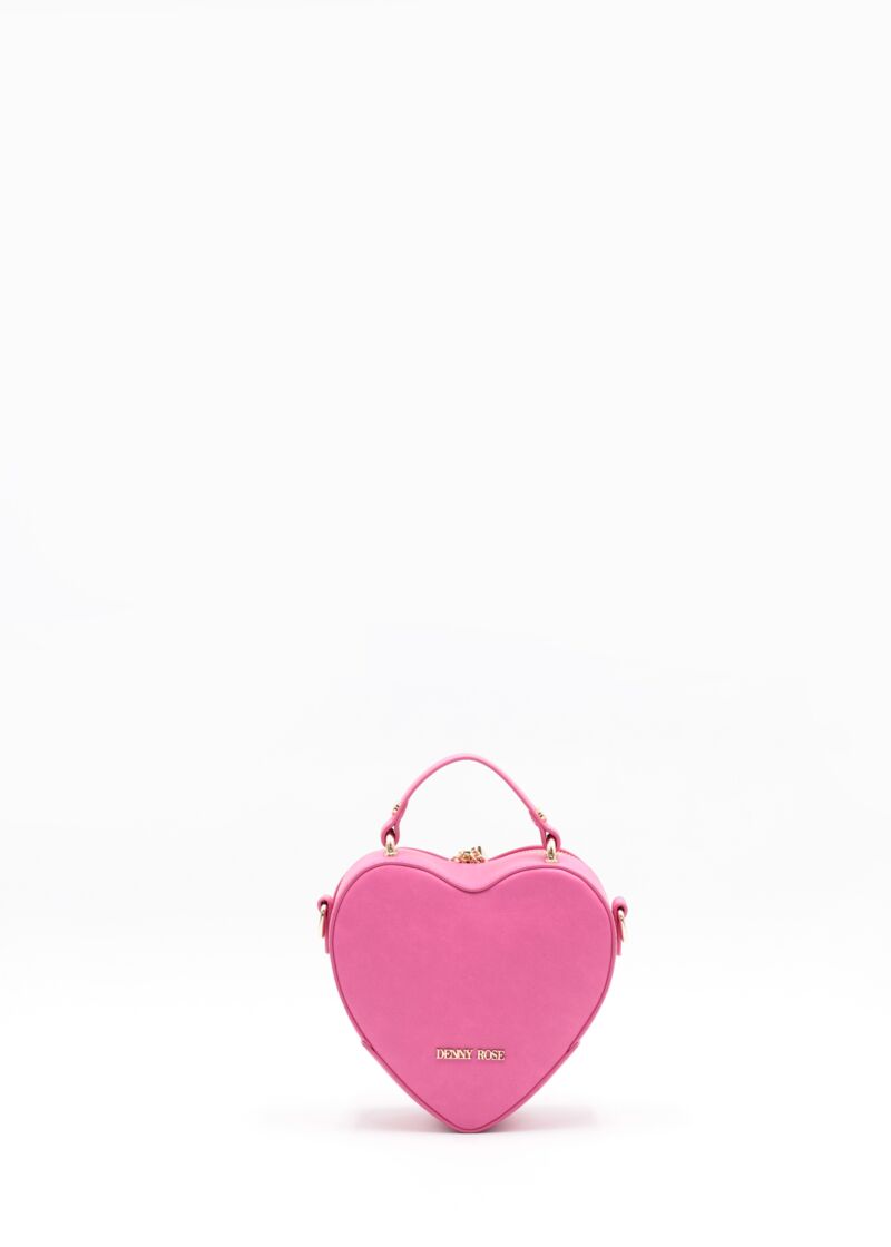 Heart-shaped crossbody bag