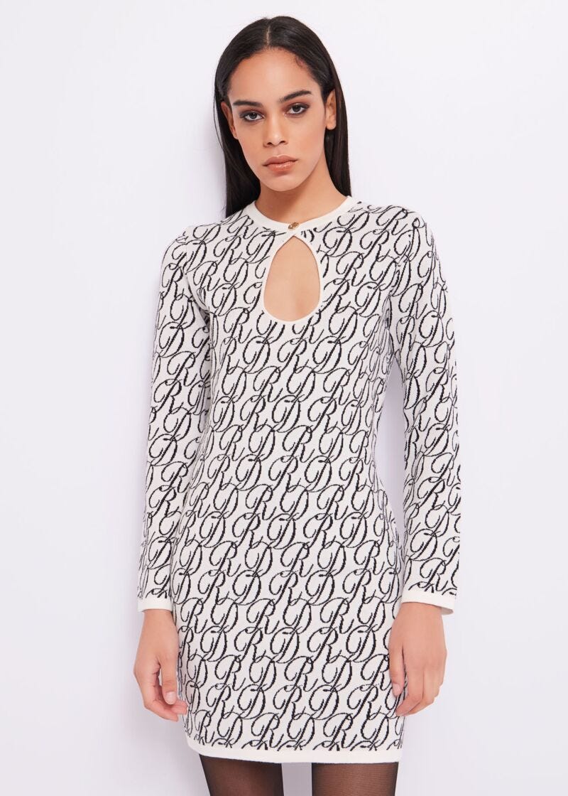 Abito jacquard